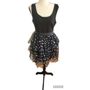 Betsey Johnson Star Ruffle Dress 2000s Fashion: My Birthday Dress Had To Be The @betseyjohnson Tea Betsey Johnson Star Ruffle Dress 2000s Fashion: My Birthday Dress Had To Be The @betseyjohnson Tea